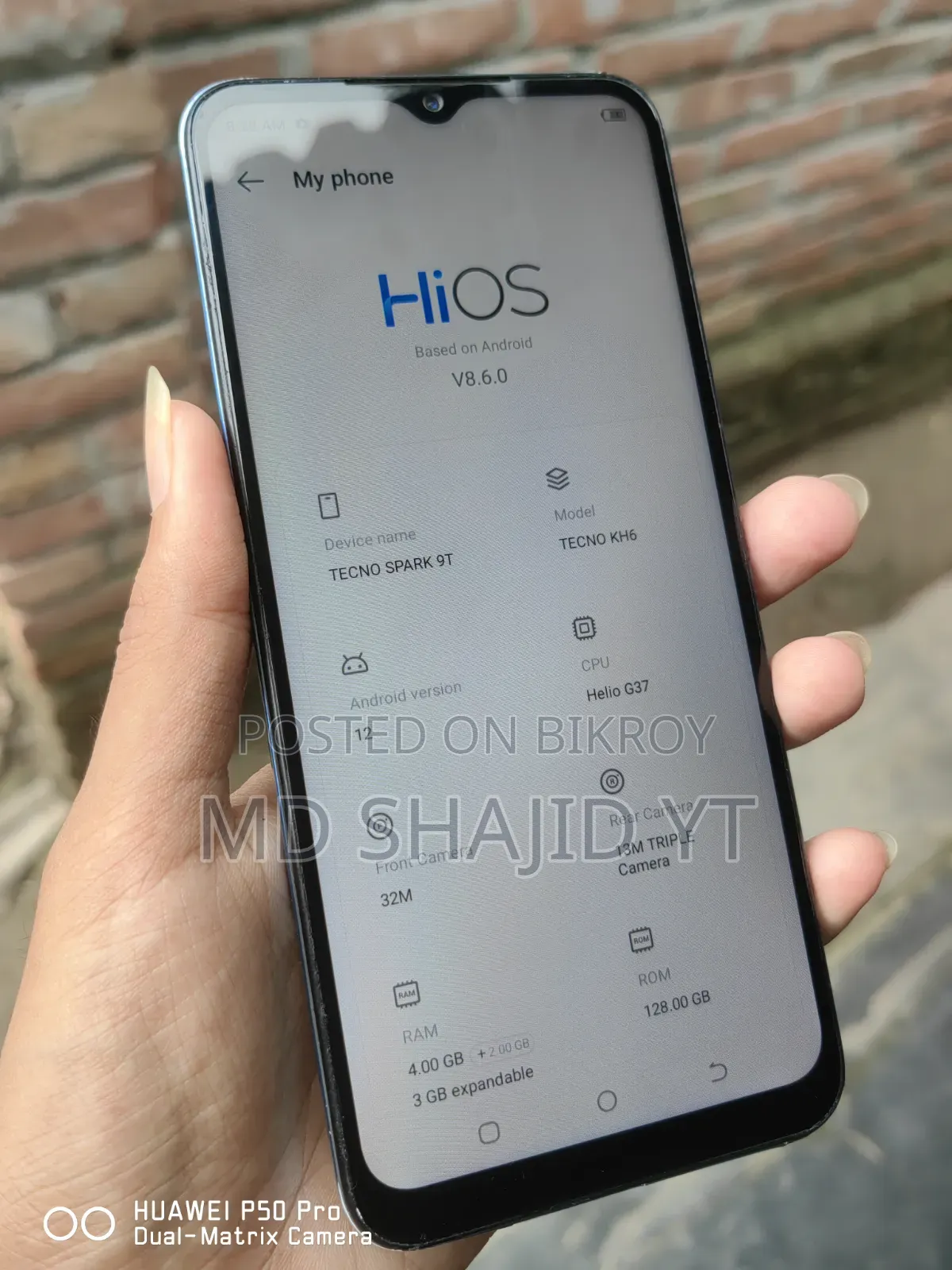 Tecno Spark 9T 128 GB Green