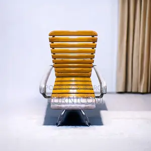Curvy linear Wooden Executive Chair Mehgani (FCWC 4)