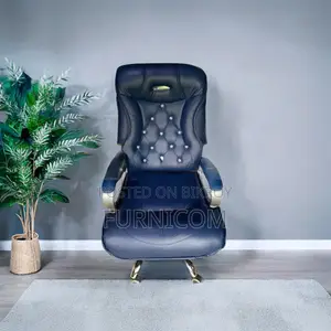 Royal Blue Boss Chair (FCBC 10)