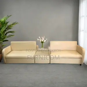 Sofa 4 seater with side table