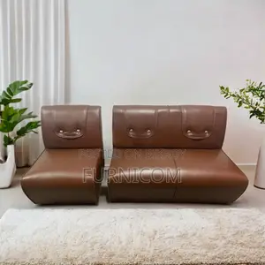 Ply-wood Faux Leather Sofa Set - 3 Seater