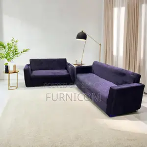 Velvet Sofa Set for Living Room/ Home & Office Sofa (3+2)