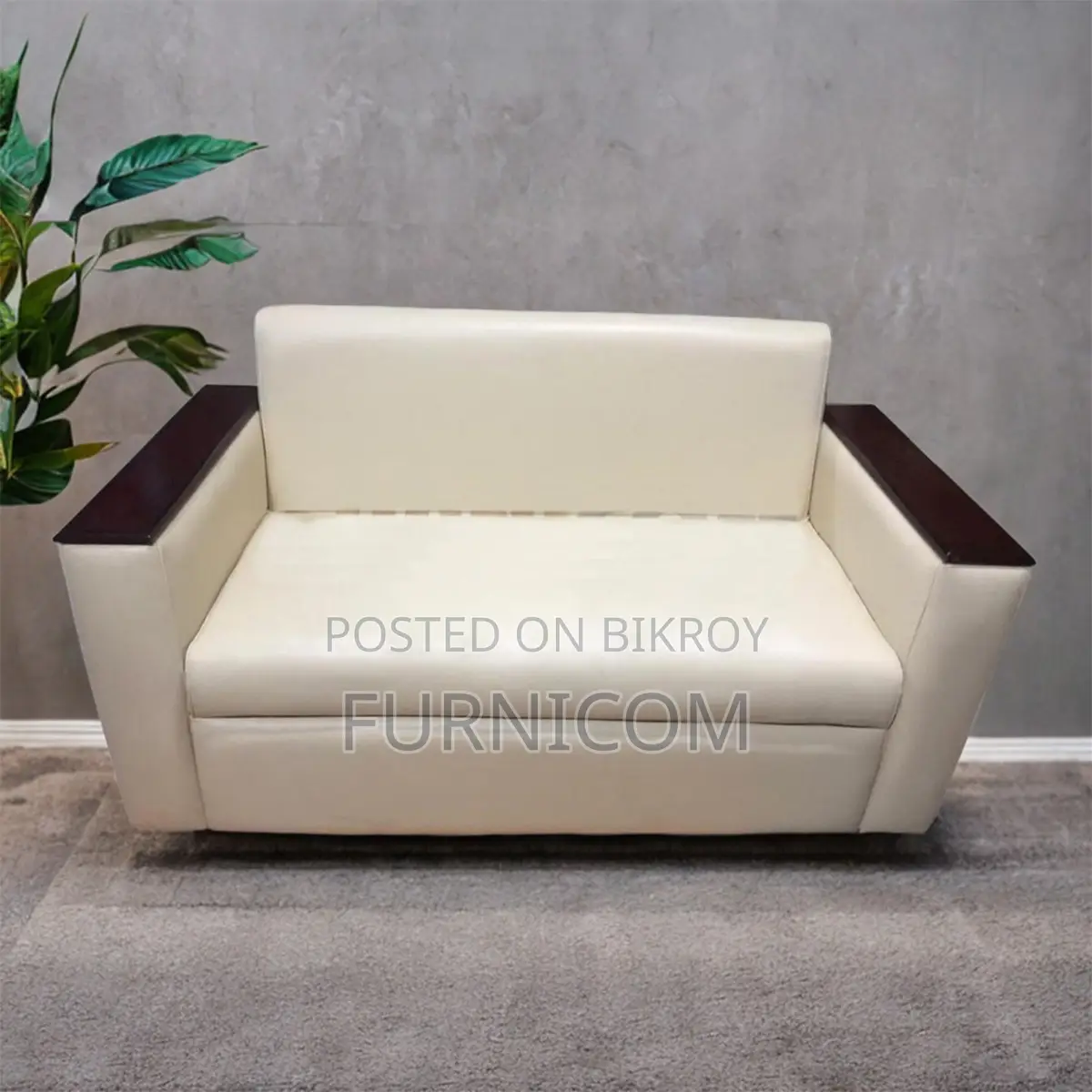 Lacquered 2 Seater Sofa