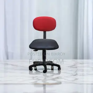 Armless Swivle Typist Chair for Office/Home Office-Mesh Fabric