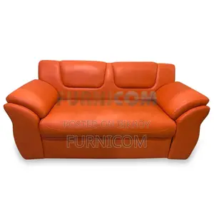 2 Seater Rolled Arm Fluffy Sofa