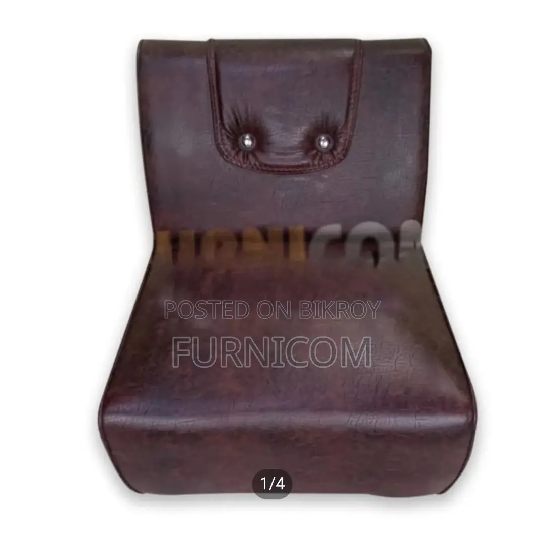 Armless Ply-Wood Armchair -Coffee