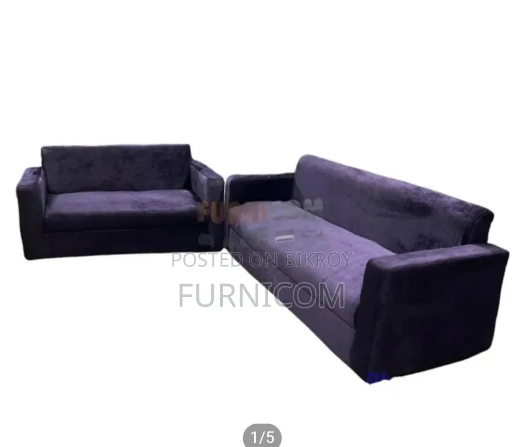 Velvet Sofa Set for Living Room/ Home & Office Sofa (3+2)