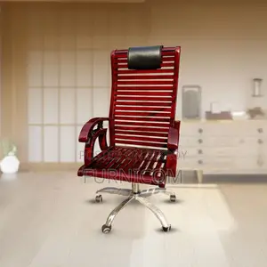 FURNICOM Wooden Executive Chair for Workspace