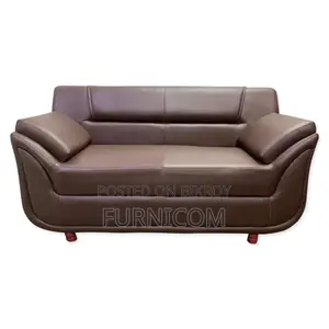 Rolled Arm 2 Seater Sofa - Chocolate