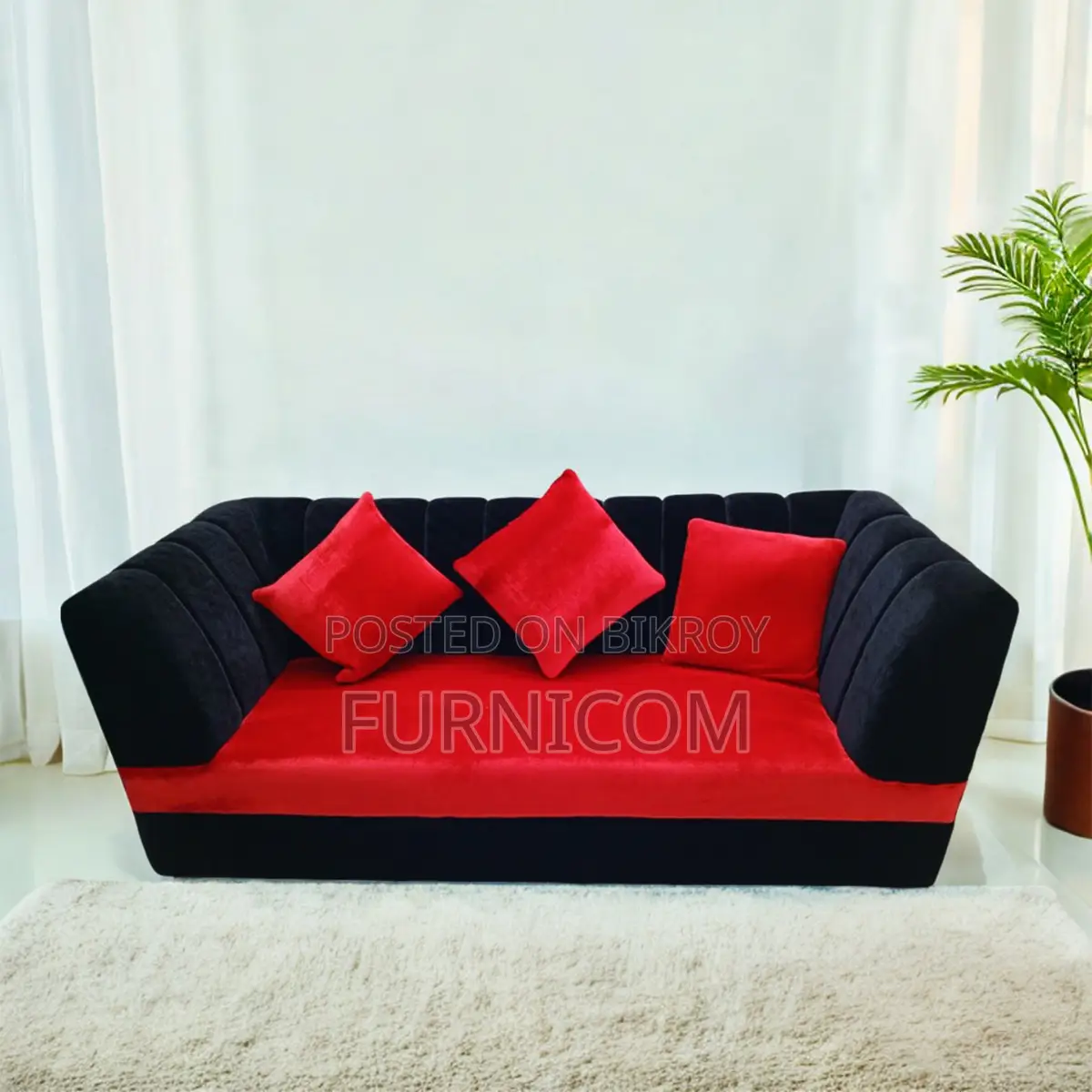 Furnicom Sofa/ Sofa set/ 3 seater Sofa/ Office Sofa/ Sofas