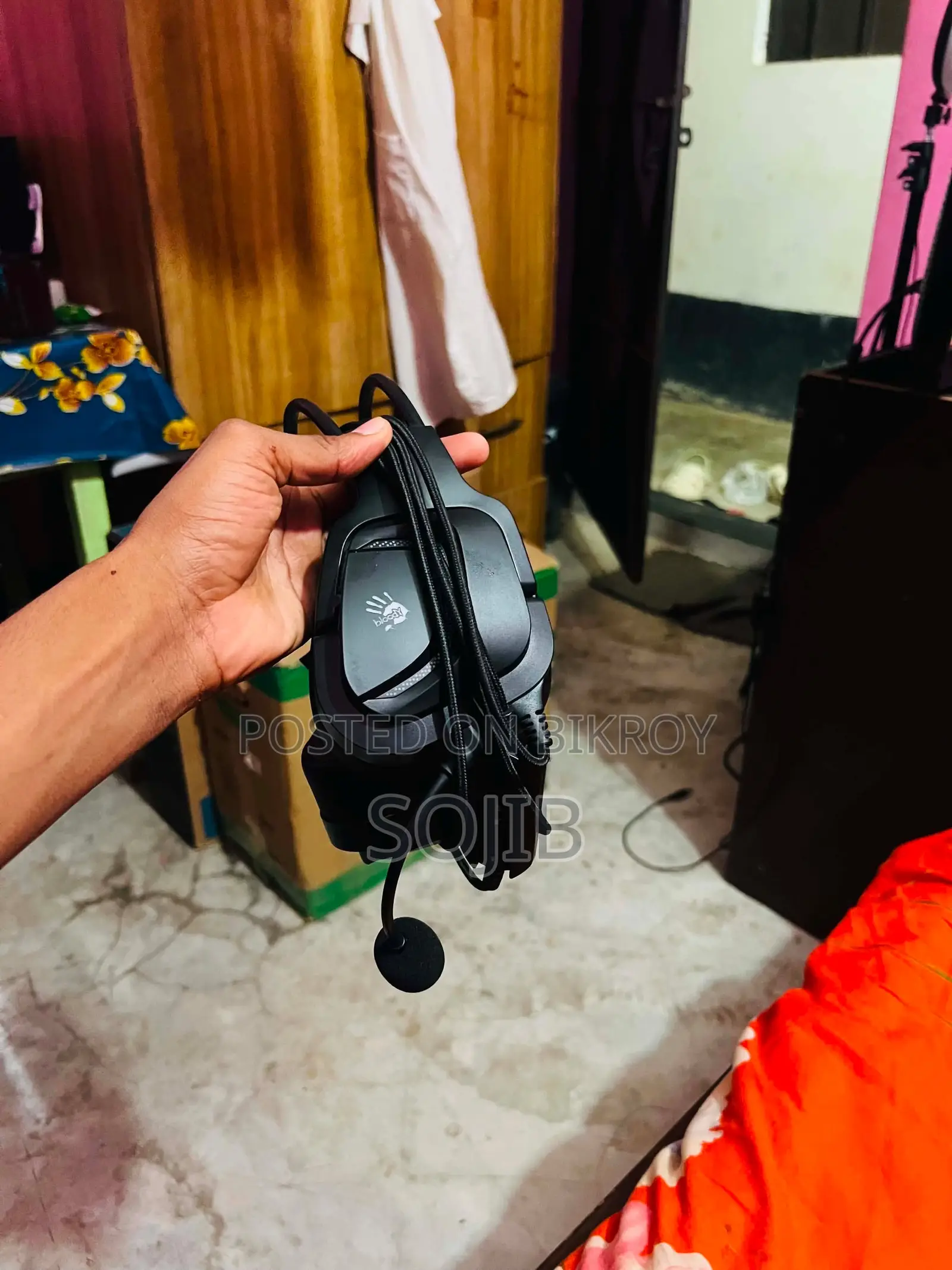 এ৪টেক ব্লাডি জি৫৭৫ ৭.১ সারারাউন্ড সাউন্ড ইউএসবি আরজিবি গেমিং হেডসেট