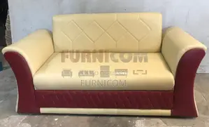 2 Seater Rolled Arm Fluffy Sofa