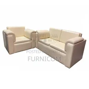 Rolled Arm Sturdy Sofa Set (2+1)
