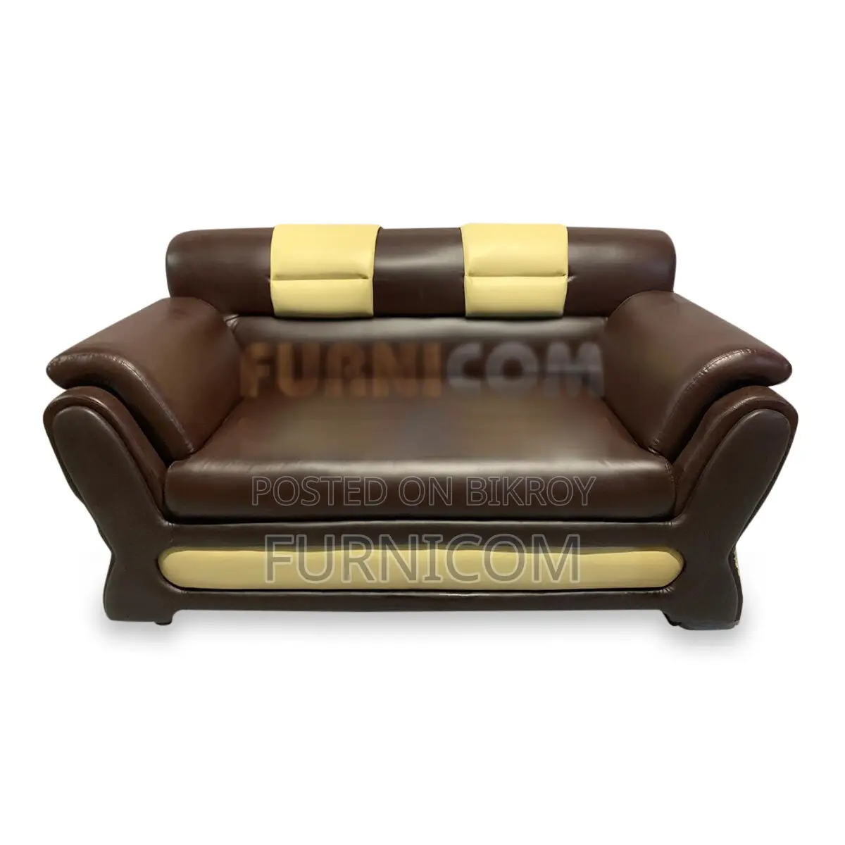 Round Wedge Luxury Sofa (2 seater)