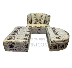 Florobella Floral Storage Divan Sofa With Ottoman/ Living Room Sofa Se