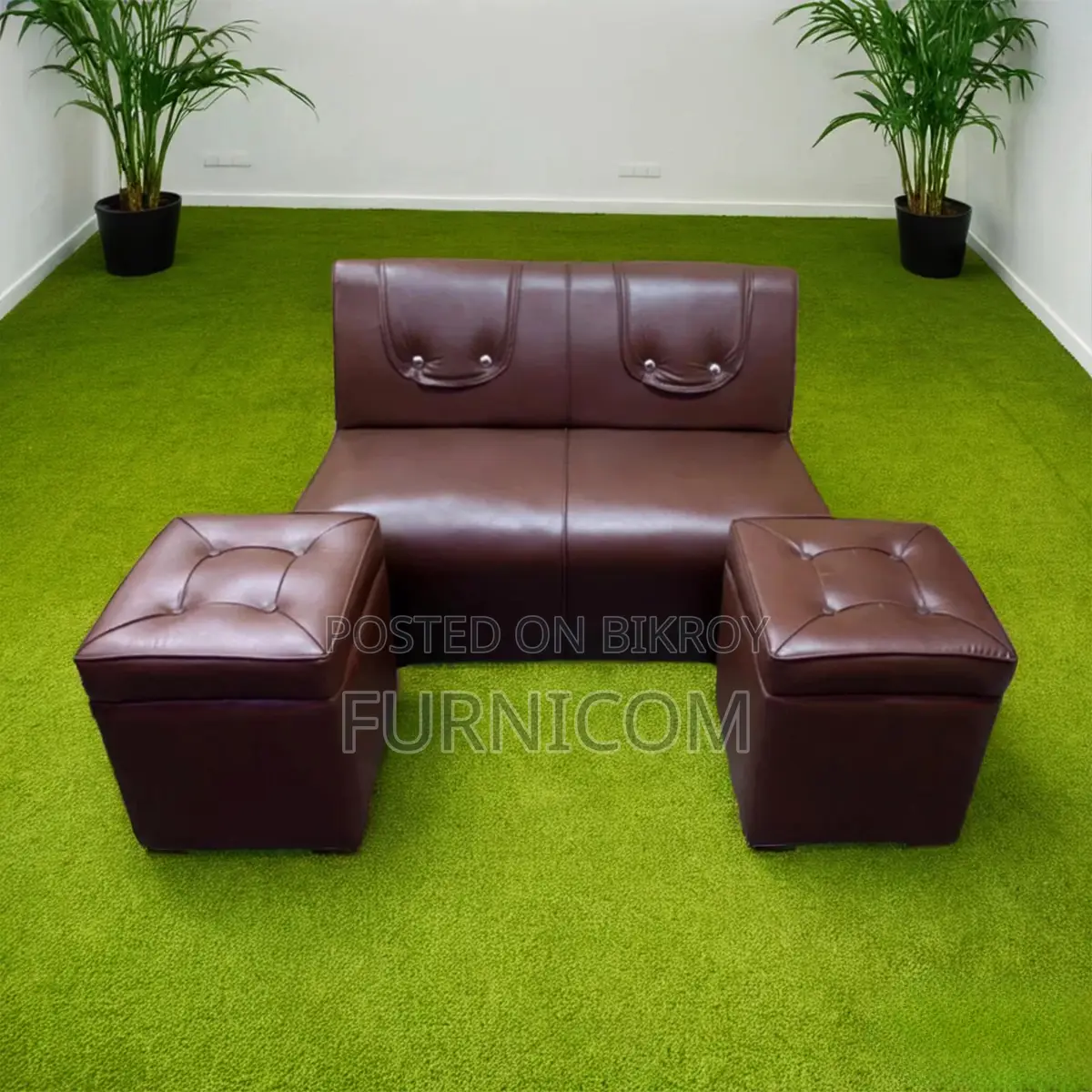 2 Seater Sofa with Mini Tool