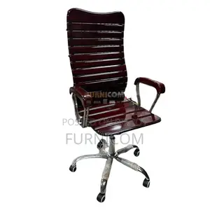 Curvy linear Wooden Boss Chair Mehgani (FCWC 11)