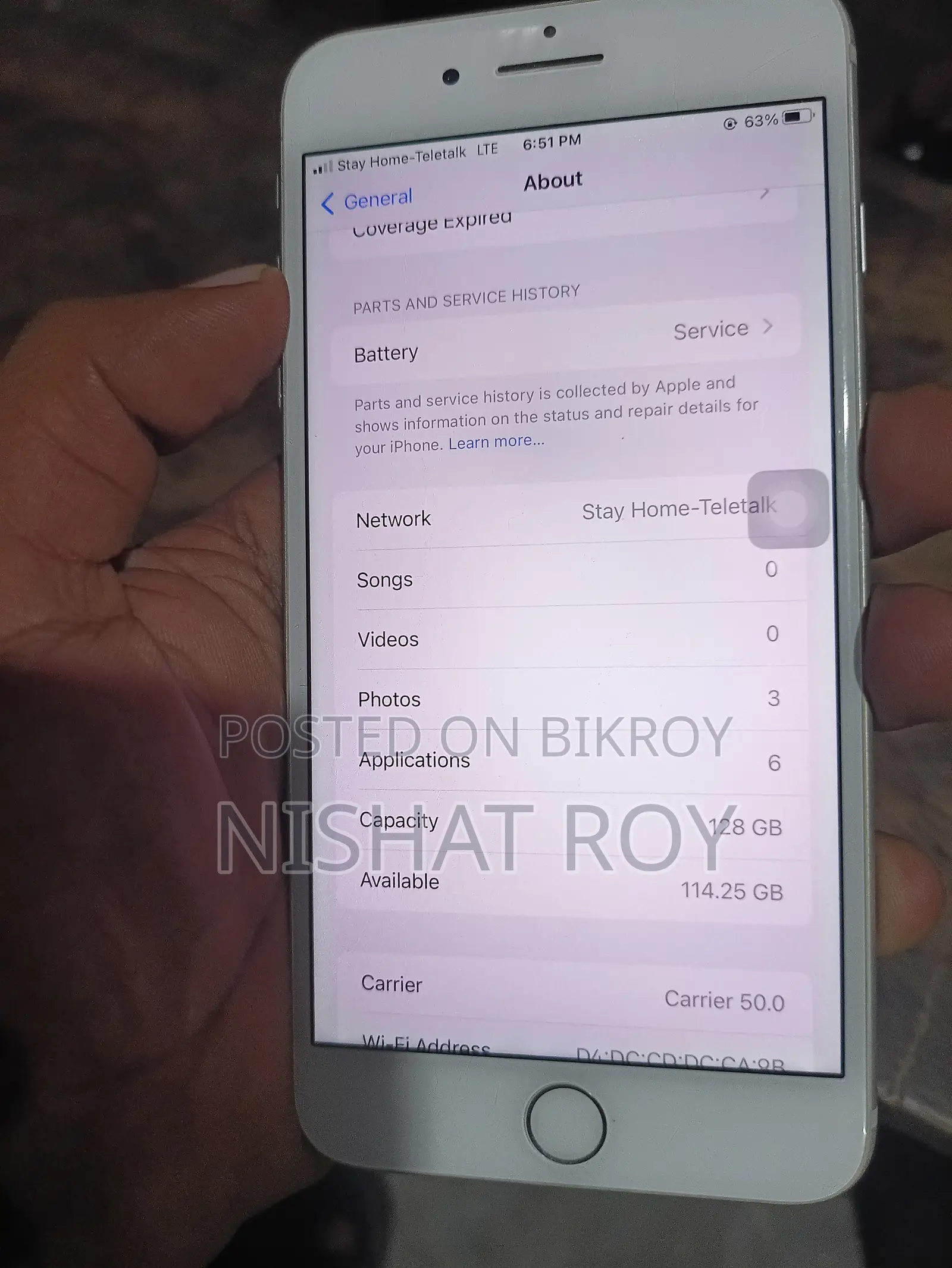 Apple iPhone 7 Plus 128 GB White