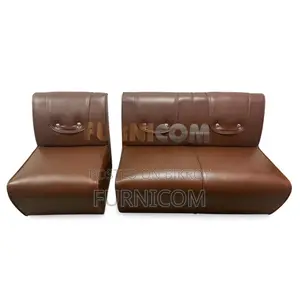 Ply-wood Faux Leather Sofa Set - 3 Seater
