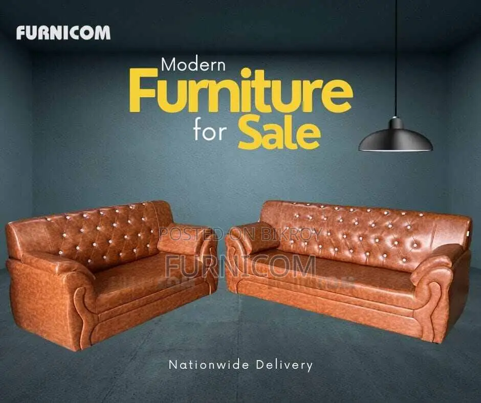 Furnicom Sofa/ Sofa Set/ Sofas/ Office Sofa/ 3+2 Seater Sofa/ Living R