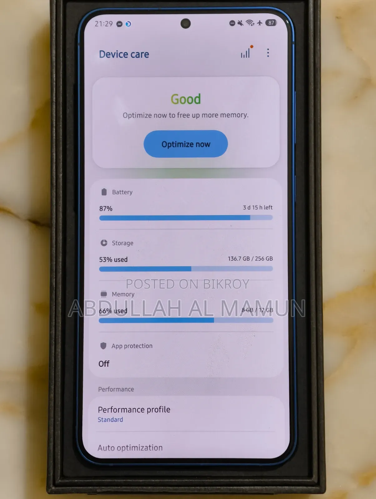 Samsung Galaxy S25+ 256 GB Blue