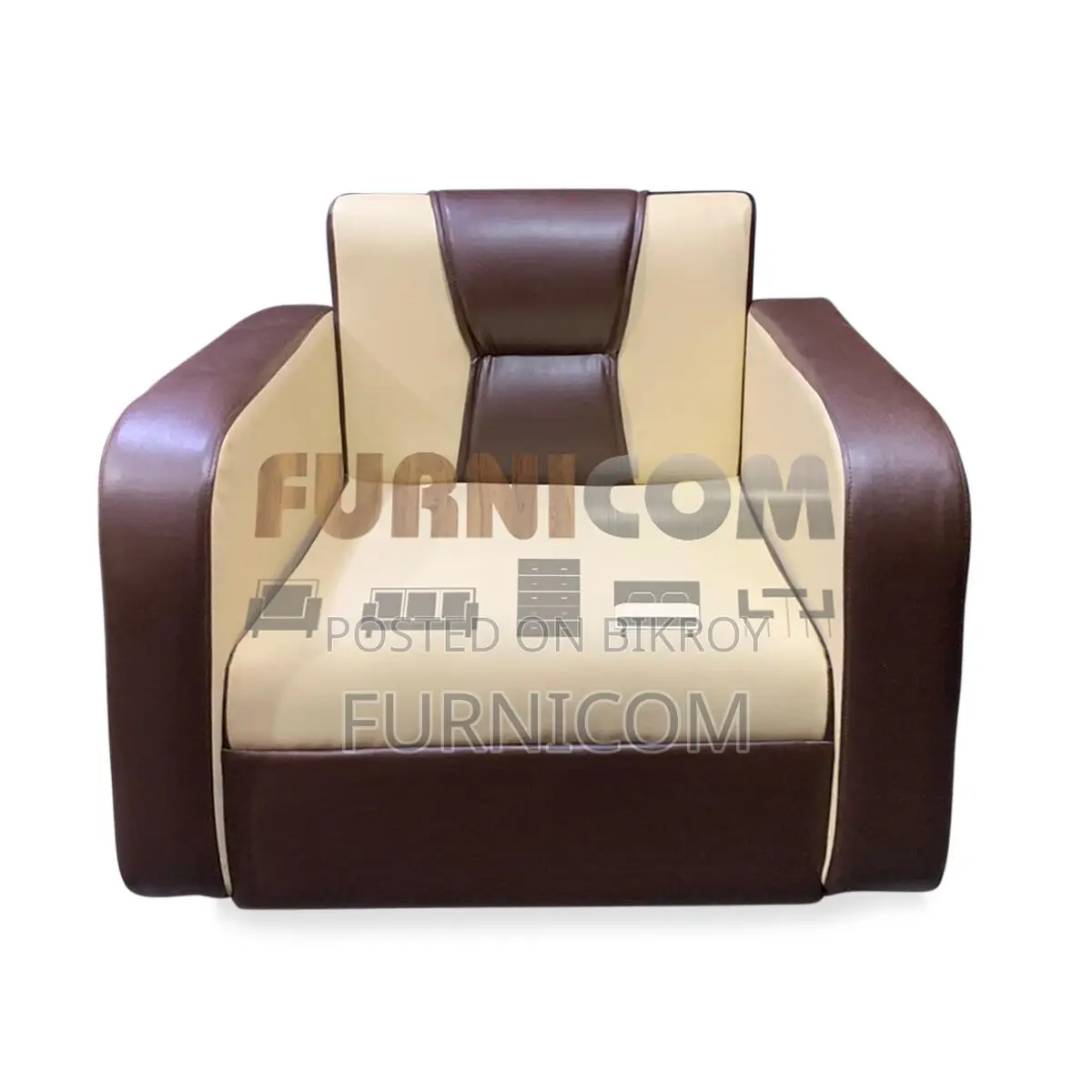 Straight-backed Snug Armchair