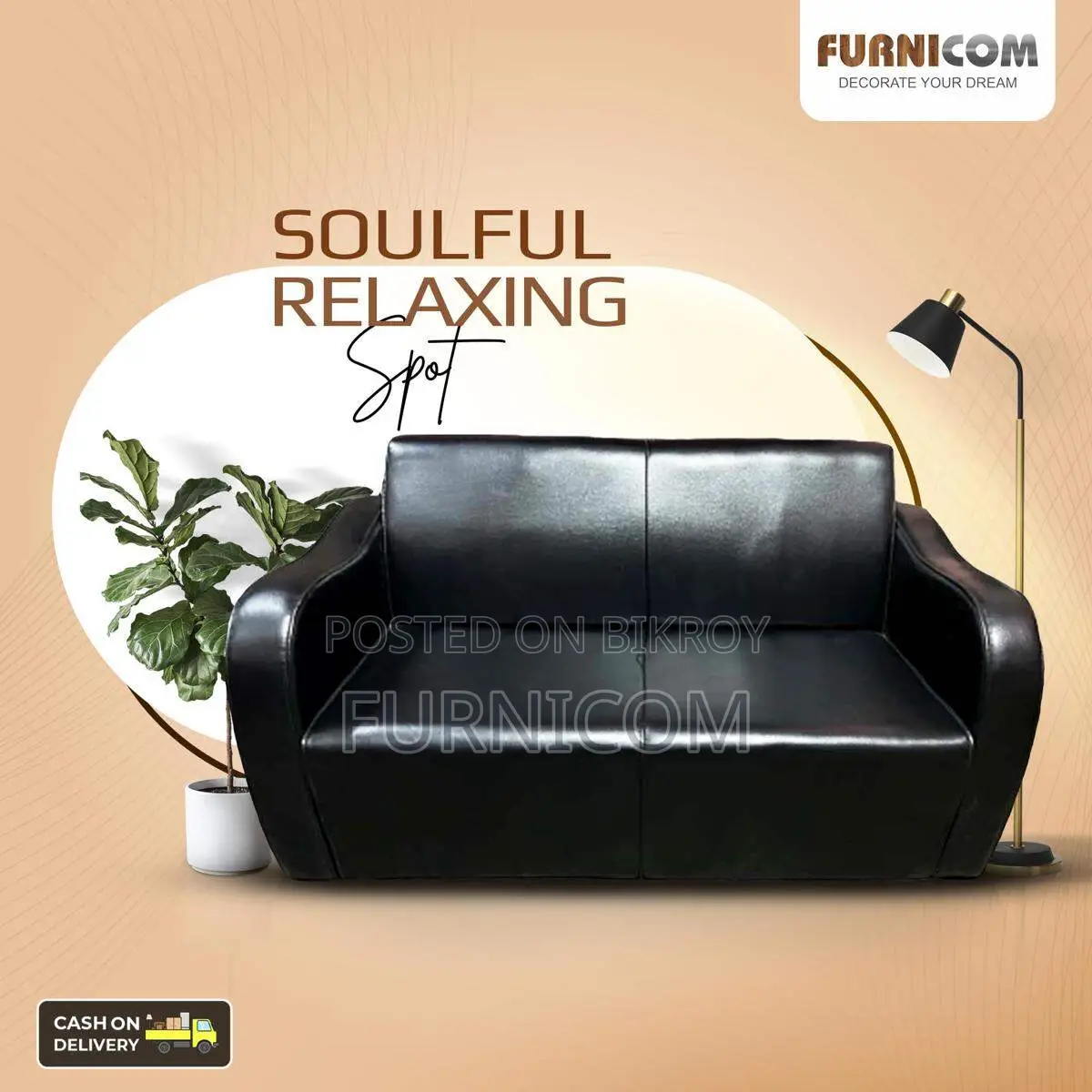Furnicom sofa/ sofa/ 2 seater sofa/ sofa set/ sofas Buy 1 Get1