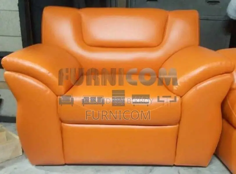 Rolled Arm Fluffy Armchair
