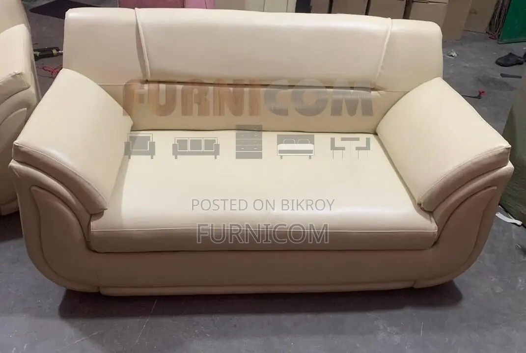 2 Seater Rolled Arm Fluffy Sofa