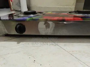 এলজি প্রো ডাবল বার্নার গ্যাস স্টোভ – গ্লাস টপ