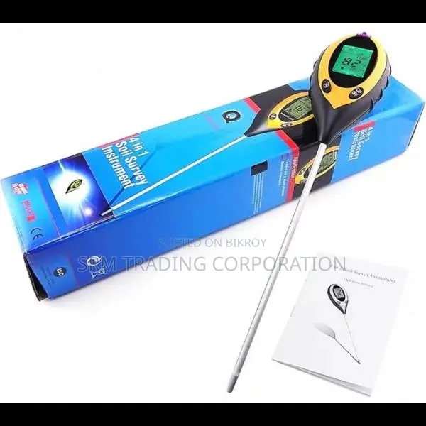Soil Survey PH Meter 4-in-1 Instrument for Plants