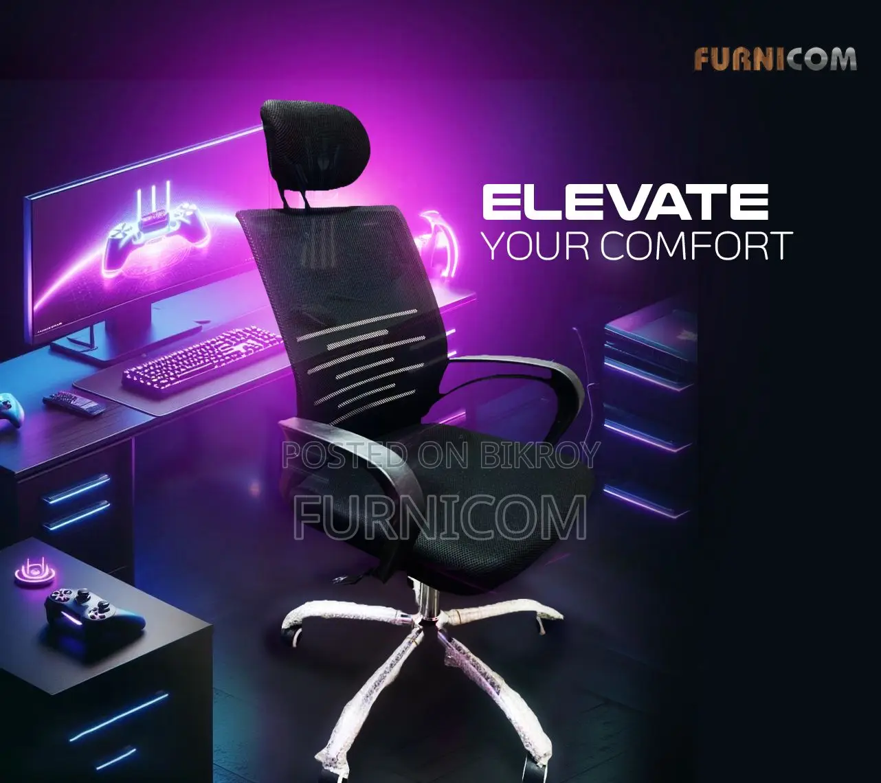 Furnicom chair/ Executive chair/ office chair/ mesh chair / Home offic