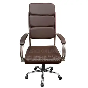 Boss Chair cum Executive Swivel Hydraulic Chair-360 Degree Rotation (F