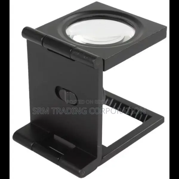 10X Thread Counting Glass Folding Magnifier