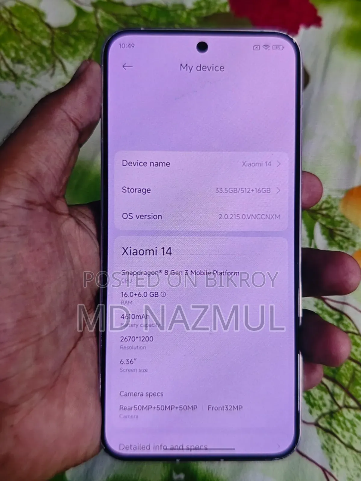 Xiaomi 14 512 GB Pink