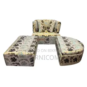 Florobella Floral Storage Divan Sofa With Ottoman/ Living Room Sofa Se