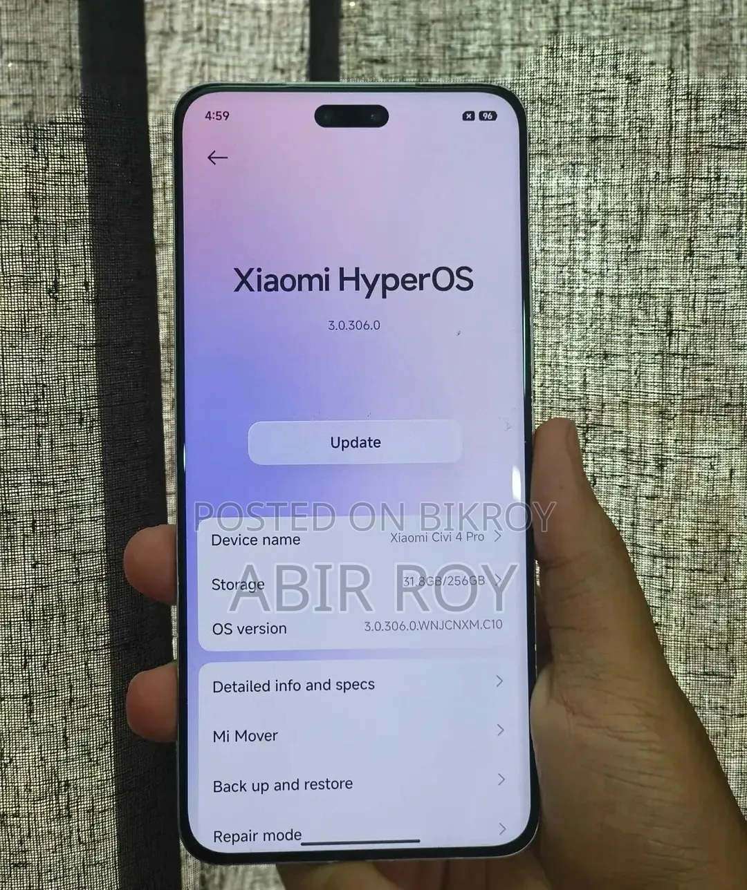 Xiaomi Civi 4 Pro 256 GB White