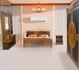 Furnicom Bedroom set / Bedroom furniture/ Bedset / bed with side table