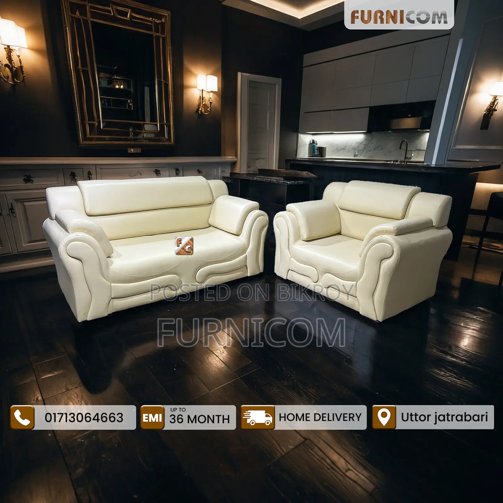 2+1 Seater Sofa Set