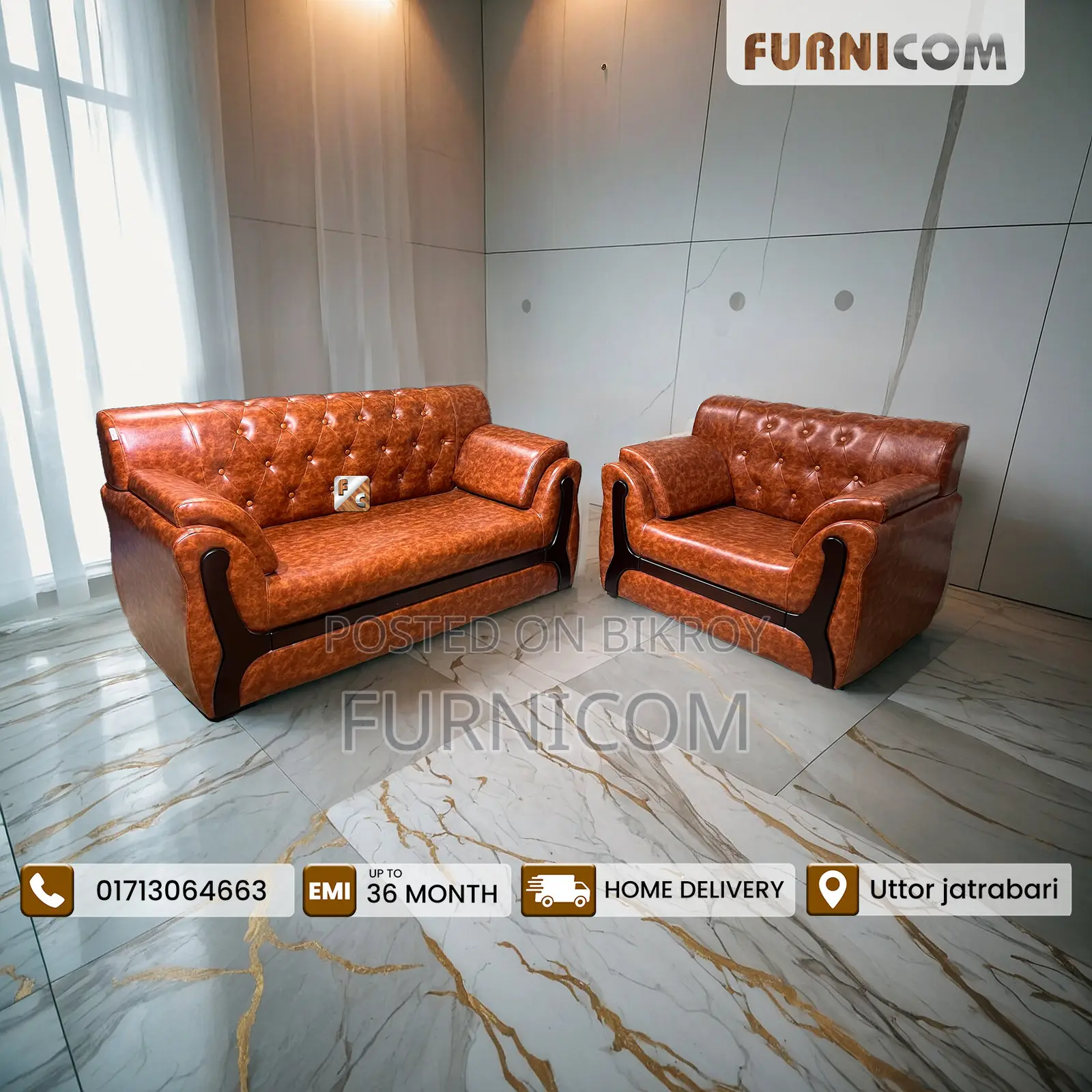 2+1 Seater Sofa Set