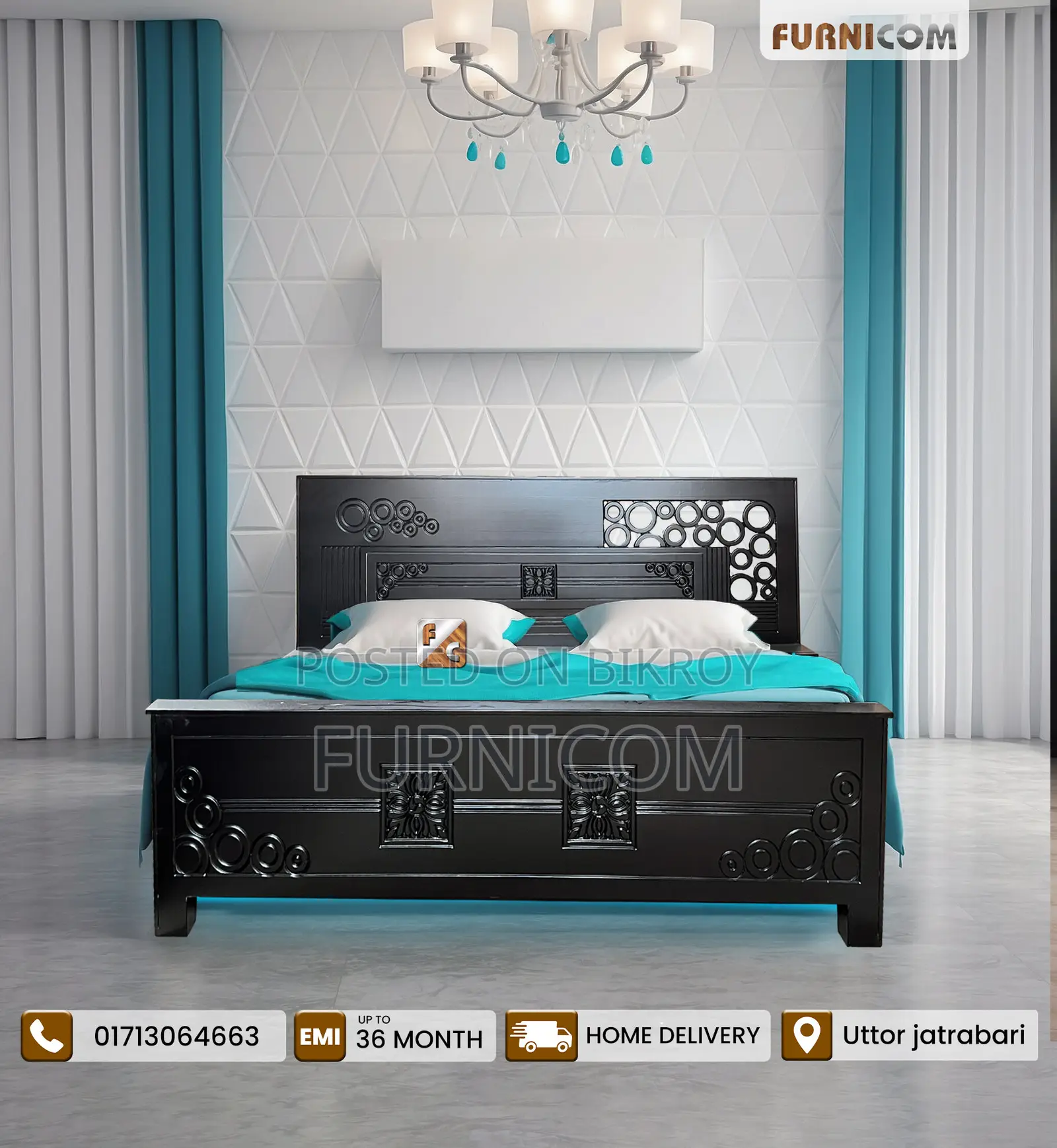 Furnicom Beds/ Bedroom set/ Bedset/ Bed