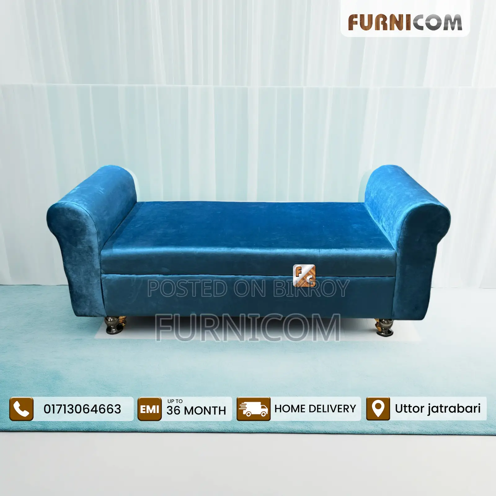 Furnicom Luxury Devan Bed