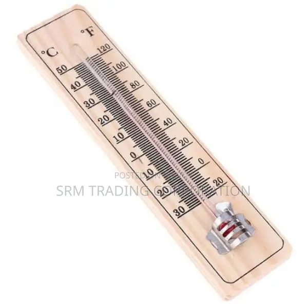 Wooden Room Thermometer