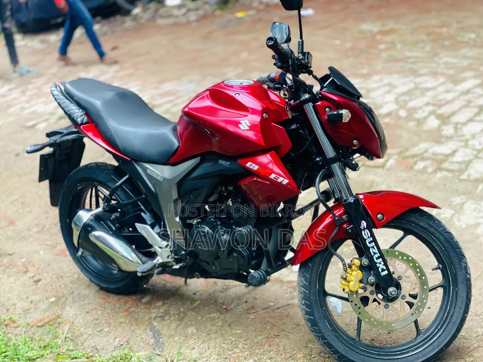 Suzuki Gixxer 2022 Purple
