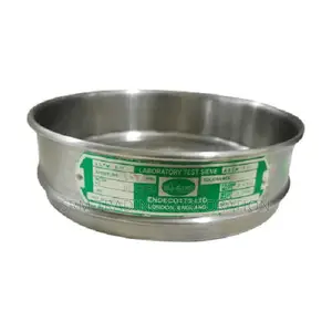 Sieve Set 200mm for Sand FM 8 Pcs Set (Sieve with Lead Pan)