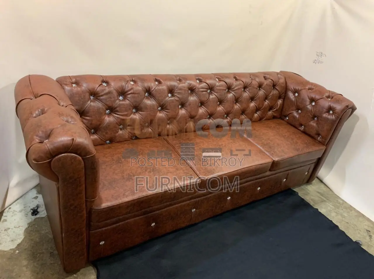 Chesterfield Sofa Set - (3 seater)