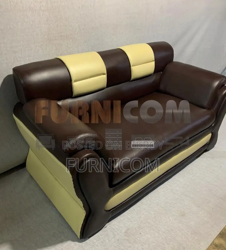Round Wedge Luxury Sofa Set (2 seater)