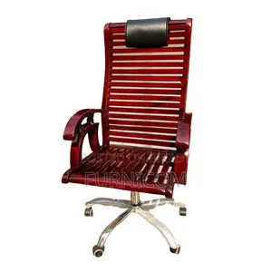 FURNICOM Wooden Executive Chair for Workspace