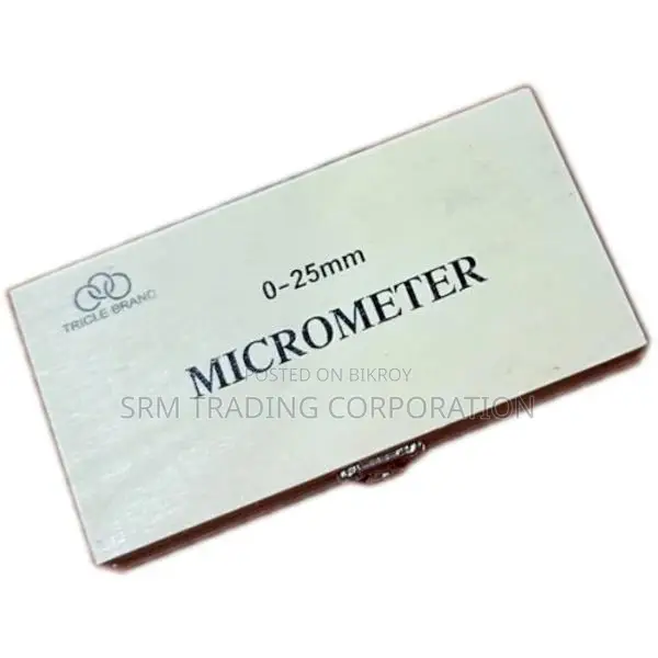 Screw Gauge / Micrometer 25mm with Wooden Box