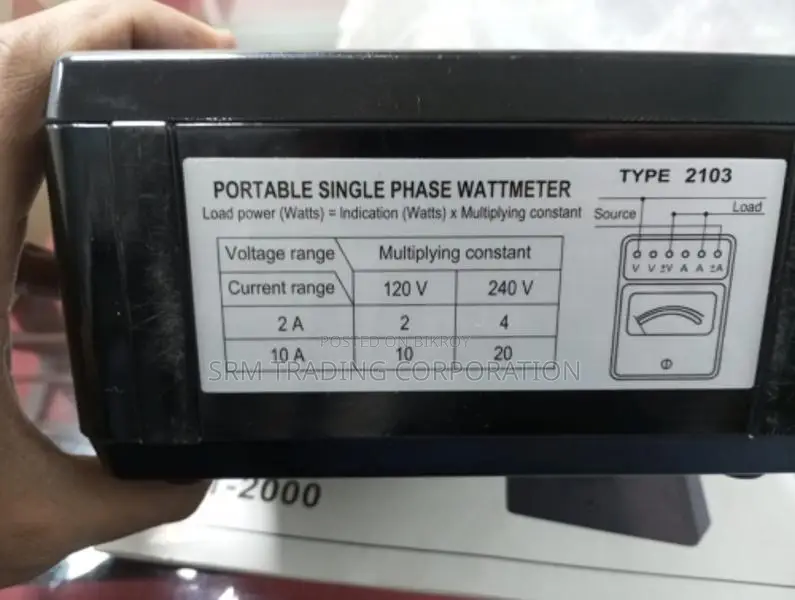 SEW ST-2000 Analog Wattmeter